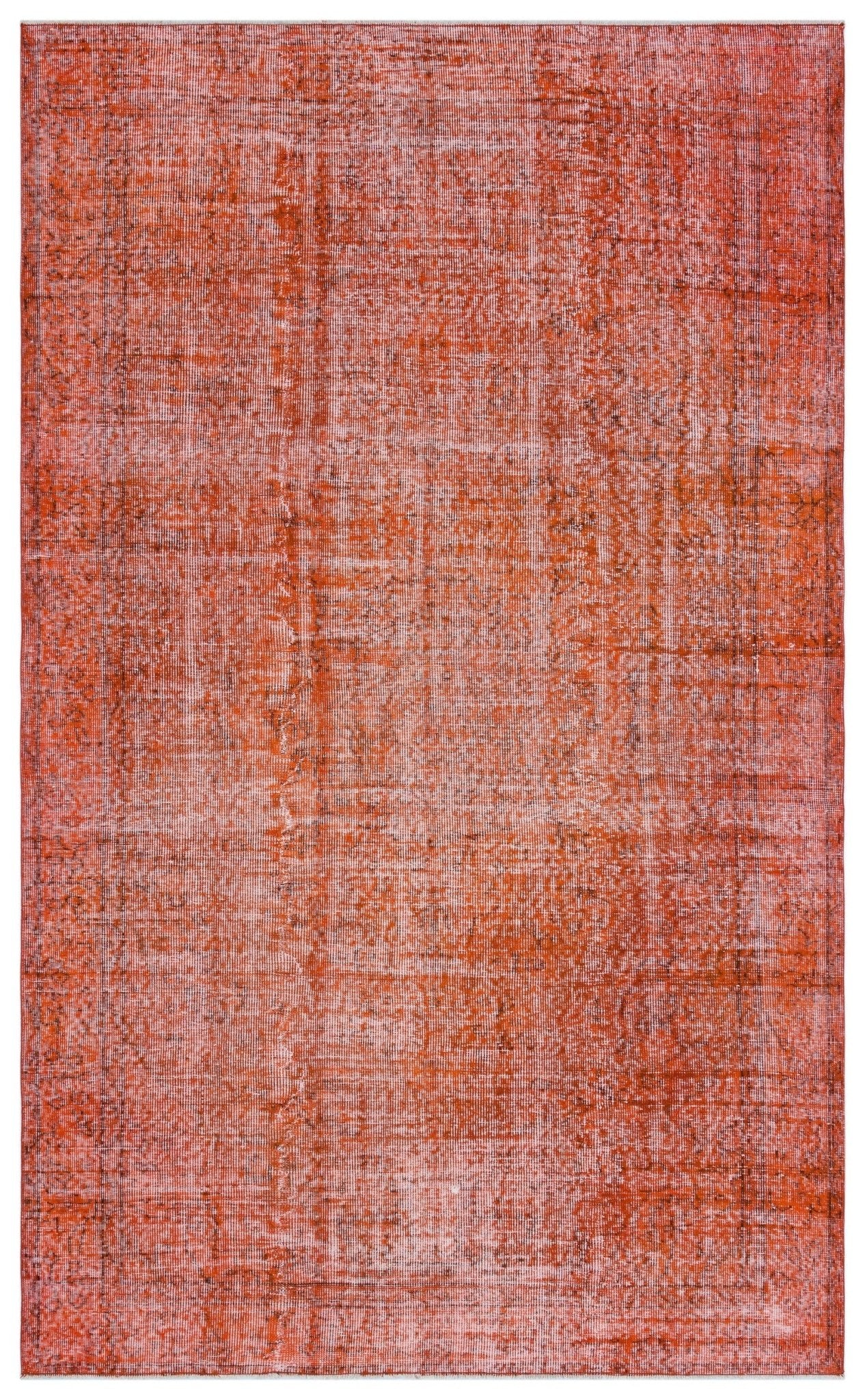 Atina 27948 Turuncu Eskitme Yün El Dokuma Halısı 167 x 272 - El Dokuma - HALI.NET