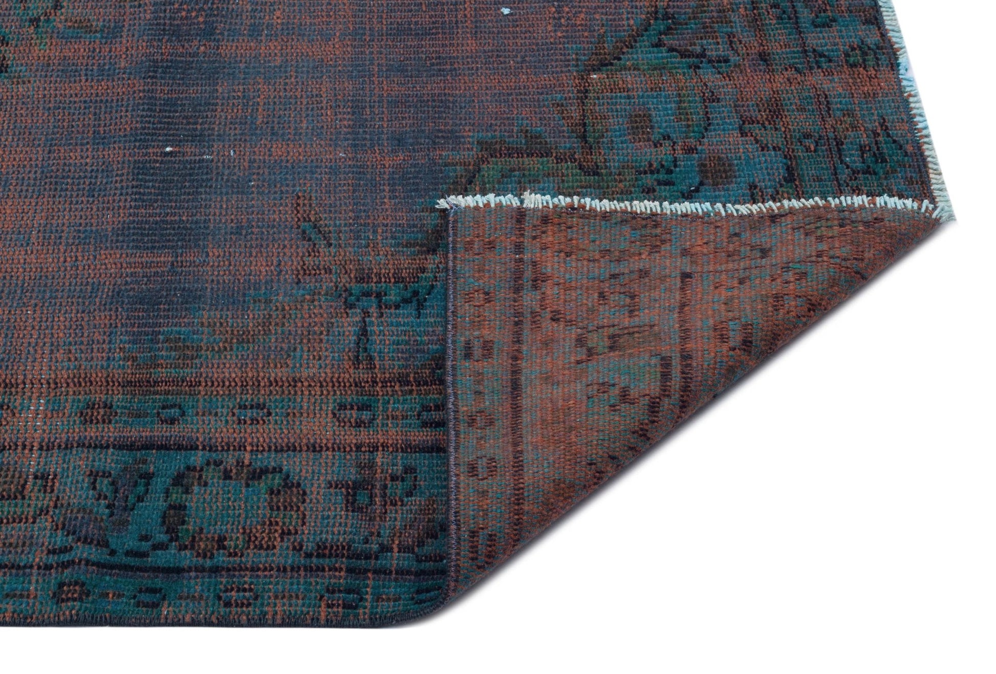 Atina 28697 Bordo Eskitme Yün El Dokuma Halısı 157 x 249 - El Dokuma - HALI.NET