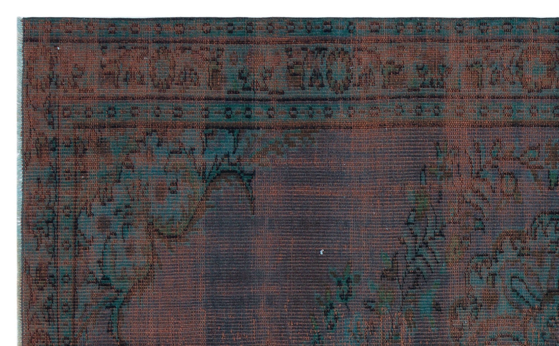 Atina 28697 Bordo Eskitme Yün El Dokuma Halısı 157 x 249 - El Dokuma - HALI.NET