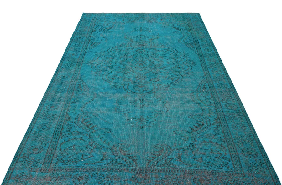 Antrasit Gri Bohem Eskitme Yün Halı 167x268