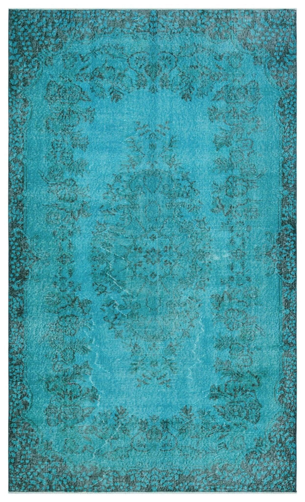 Antrasit Gri Bohem Eskitme Yün Halı 158x263