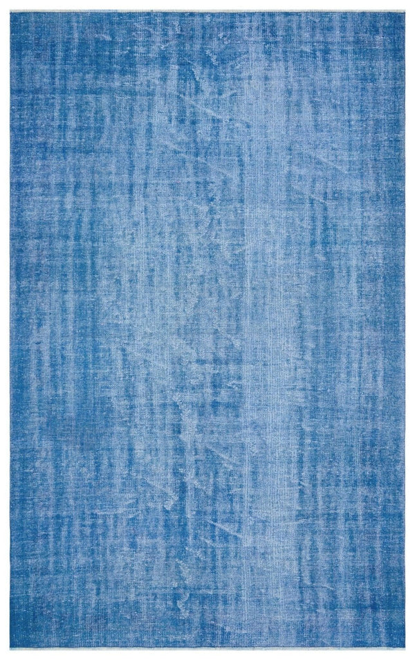 Kırmızı Mavi Anadolu Çiçekli Yün Halı 175x285 - Özel Seri