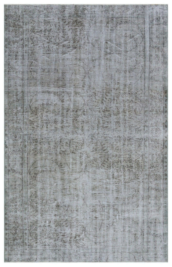 Bej Krem Anadolu Eskitme Geometrik Yün Halı 168x260 - Özel Seri