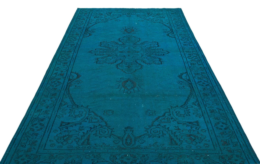 Siyah Klasik Madalyonlu Yün Halı 187x285