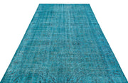 Atina 29709 Turkuaz Eskitme Yün El Dokuma Halısı 179 x 280 - El Dokuma - HALI.NET