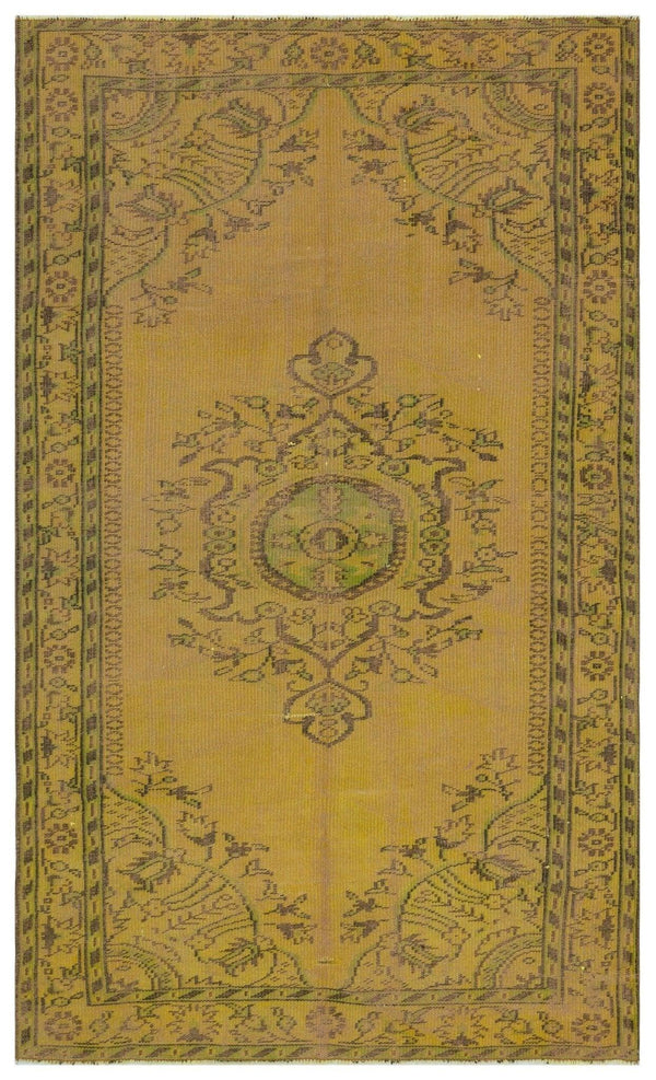 Sarı Yün Halı 152x253