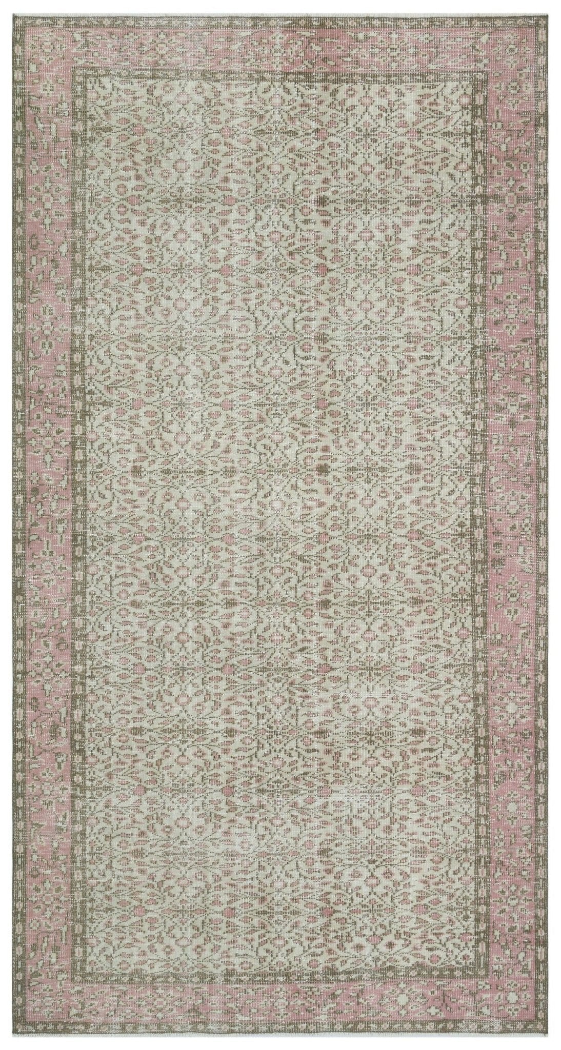 Atina 31061 Bej Eskitme Yün El Dokuma Halısı 153 x 280 - El Dokuma - HALI.NET