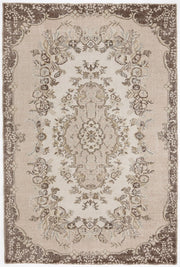 Atina 3243 Bej Eskitme Yün El Dokuma Halısı 187 x 280 - El Dokuma - HALI.NET