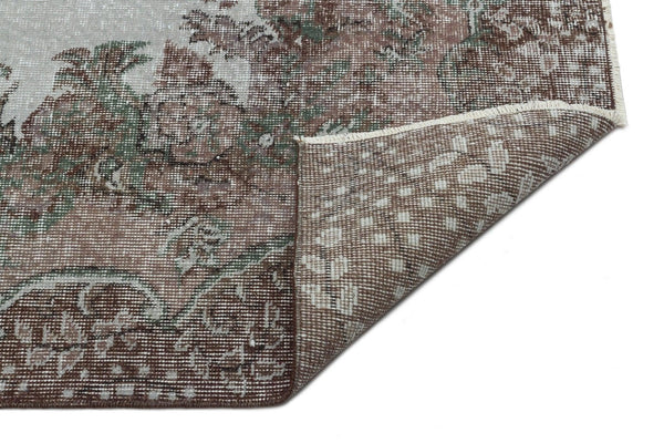 Gri Anadolu Bohem Geometrik Yün Halı 156x276 - Özel Seri