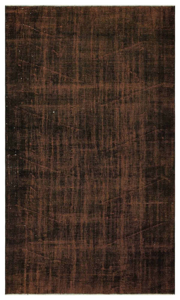 Kiremit Siyah Anadolu Vintage Stil Yün Halı 156x262 - Özel Seri