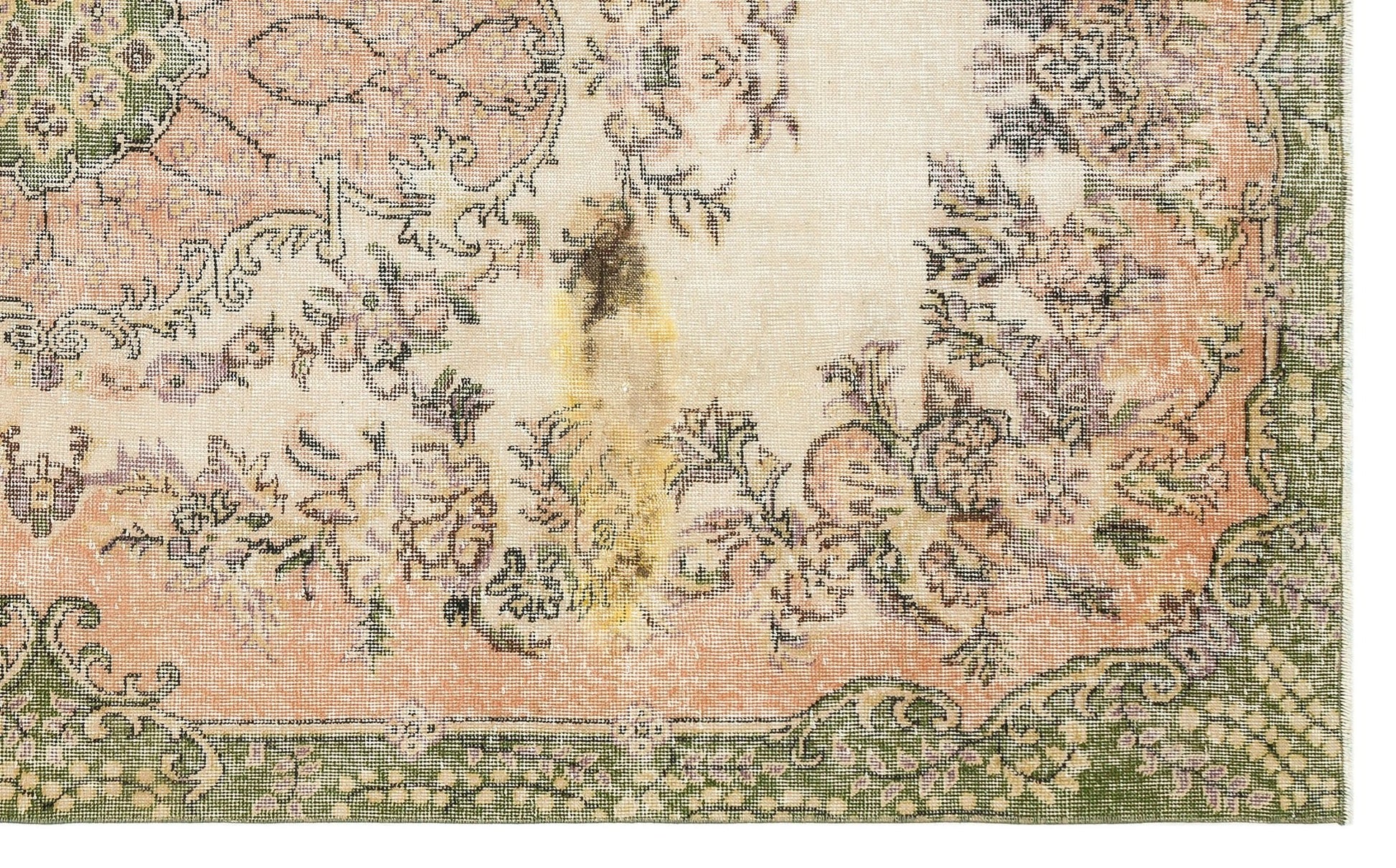 Atina 35949 Bej Eskitme Yün El Dokuma Halısı 178 x 295 - El Dokuma - HALI.NET