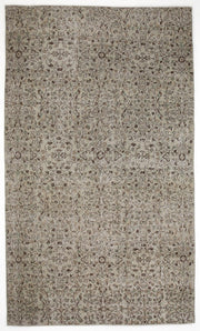 Atina 5328 Bej Eskitme Yün El Dokuma Halısı 173 x 292 - El Dokuma - HALI.NET