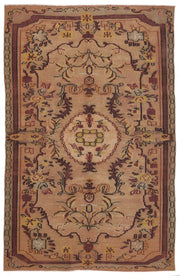 Atina 7713 Bej Eskitme Yün El Dokuma Halısı 174 x 280 - El Dokuma - HALI.NET