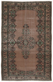 Atina 7769 Bej Eskitme Yün El Dokuma Halısı 175 x 280 - El Dokuma - HALI.NET