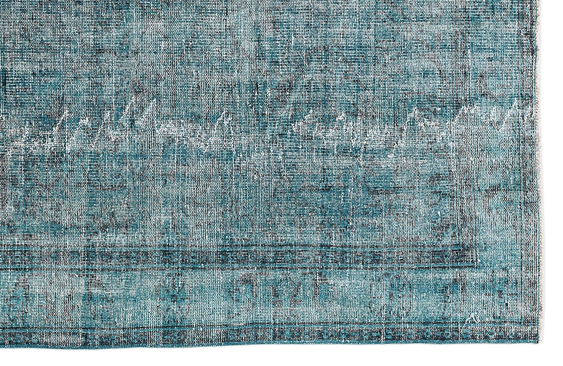 Atina 8005 Turkuaz Eskitme Yün El Dokuma Halısı 180 x 285 - El Dokuma - HALI.NET