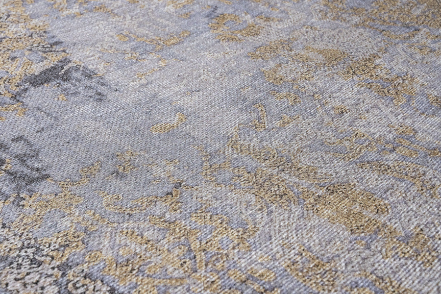 Nieuwegein Gri Pamuk ve Şönil Dijital Baskı Halı Pia Monte